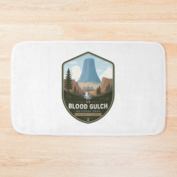 Item preview, Blood Gulch National Park Nature Landscape designed and sold by FrontierCosmic.