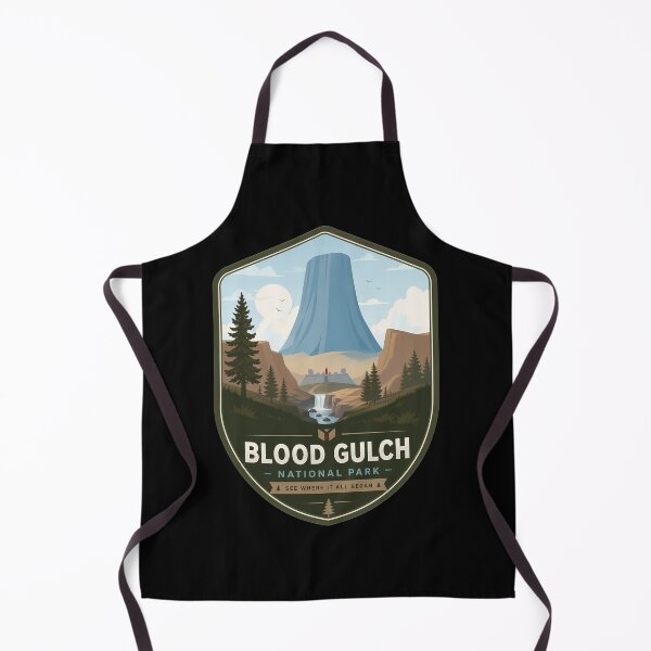Item preview, Blood Gulch National Park Nature Landscape designed and sold by FrontierCosmic.