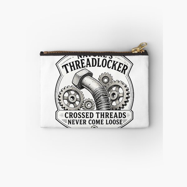 Item preview, Crossed Threads Natures Threadlocker Funny Mechanic Wrench designed and sold by ThirdShiftLab.