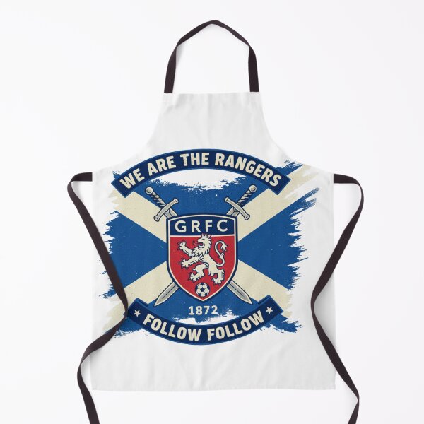 Item preview, We Are The Rangers Follow Follow - GRFC 1872 Scottish Football Fan Crest designed and sold by HealingEraInk.