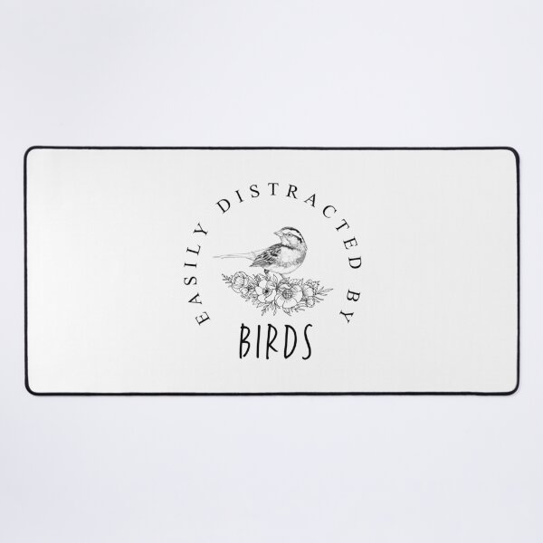 Item preview, Easily Distracted by Birds Birdwatching Birdwatcher Gift for Women designed and sold by ScienceCorner.