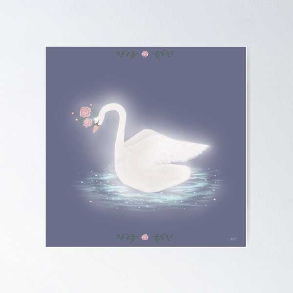 Item preview, Swan Seer | Dawn Purple designed and sold by DianaoftheDreamt.