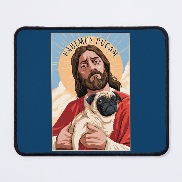 Item preview, Habemus Pugam Design (We have a pug!) designed and sold by The Great Land of Snark!.