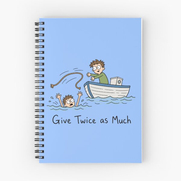 Item preview, Give Twice as Much designed and sold by ShindigiddyDog.