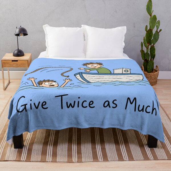 Item preview, Give Twice as Much designed and sold by ShindigiddyDog.