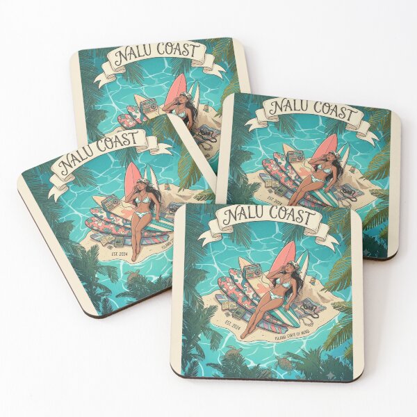 Item preview, Nalu Coast Island State of Mind | Tropical Surf Design  designed and sold by Nalu Coast.