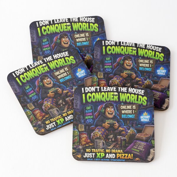 Item preview, Gaming - I Conquer Worlds designed and sold by DazzleKitty.