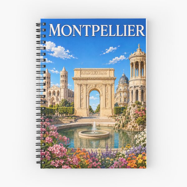 Item preview, Montpellier, elegance around the Porte du Peyrou designed and sold by Pixel Otaku Gallery.