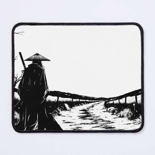 Item preview, Lone Samurai Monochrome designed and sold by D6rkT3chDemon.