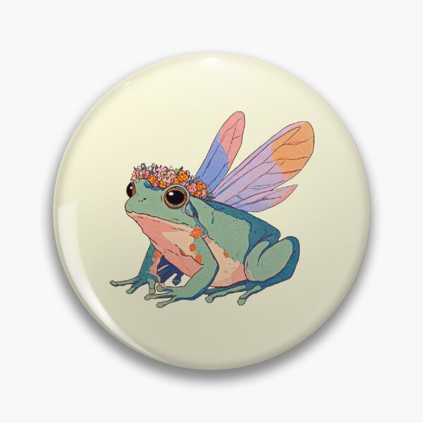 Item preview, Fairy Frog With Butterfly Wings designed and sold by jianina-alondra.