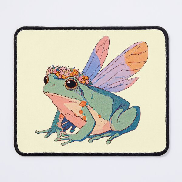 Item preview, Fairy Frog With Butterfly Wings designed and sold by jianina-alondra.