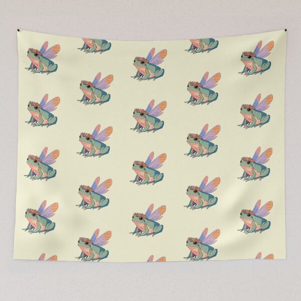 Item preview, Fairy Frog With Butterfly Wings designed and sold by jianina-alondra.
