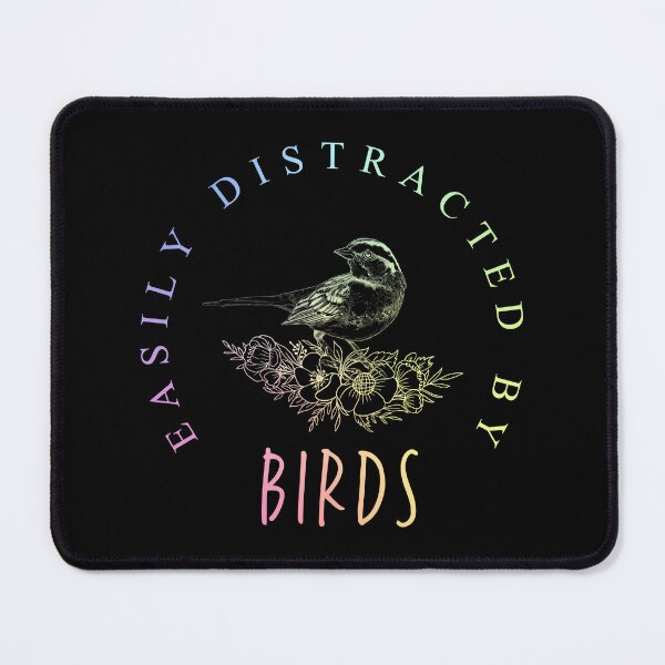 Item preview, Easily Distracted by Birds Birdwatching Birdwatcher Gift for Women designed and sold by ScienceCorner.