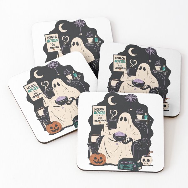 Item preview, Ghost Halloween Horror Movies Cozy Night designed and sold by Oniyasha.