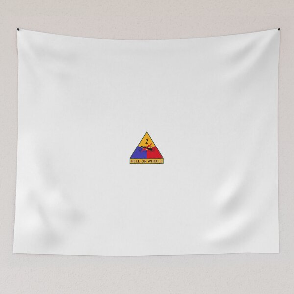 Item preview, US Army 2nd Armored Division Hell On Wheels designed and sold by MilitaryPlus.