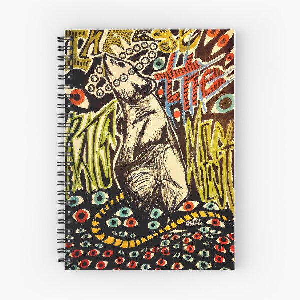 Item preview, Trippy Rat with halo eyes  designed and sold by Atomic-Trinkets.