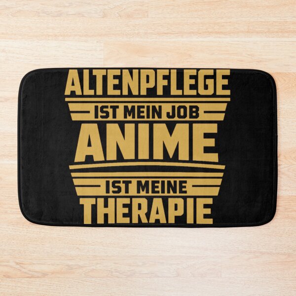 Item preview, Elderly care is my job, anime is my therapy designed and sold by EpicInks24.