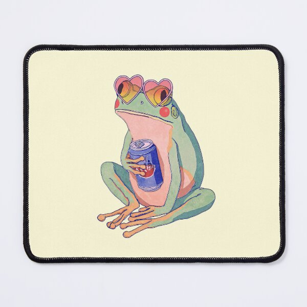 Item preview, Funky Frog Wearing Heart Sunglasses designed and sold by jianina-alondra.