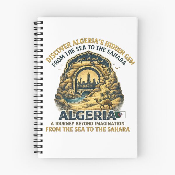 Item preview, Algeria Travel Vintage Shirt – Algeria Tourism, Sahara Desert & Algerian Heritage Travel Souvenir designed and sold by zdzdesigner.
