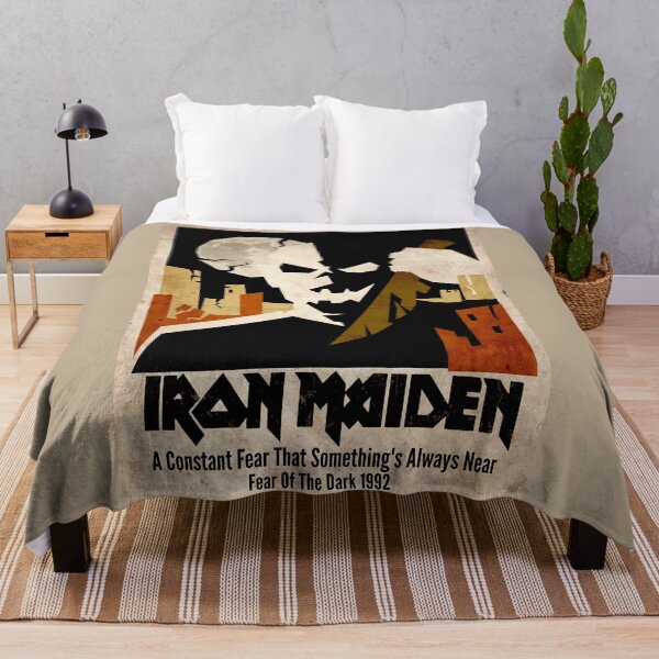 Item preview, Vintage Heavy Metal Skull Poster – Retro Gothic Wall Art designed and sold by vaerk.