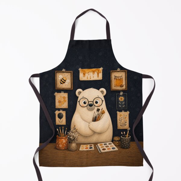 Item preview, Whimsical Bear Artist Painting Studio designed and sold by Rohan132.
