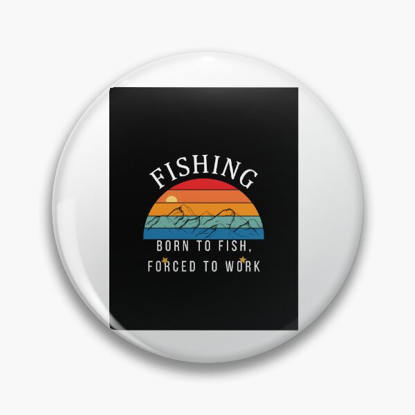 Item preview, Vintage Mountain Fishing Graphic Tee designed and sold by catriel854.