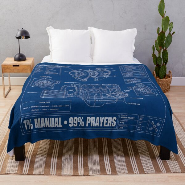 Item preview, Engine Rebuild Blueprint 1 Percent Manual Funny Turbo Mechanic designed and sold by ThirdShiftLab.