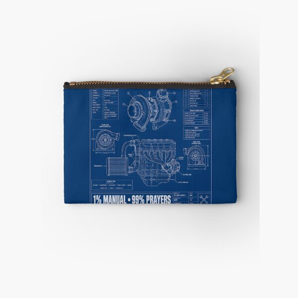 Item preview, Engine Rebuild Blueprint 1 Percent Manual Funny Turbo Mechanic designed and sold by ThirdShiftLab.