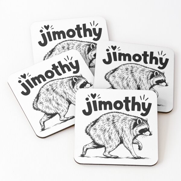 Item preview, Jimothy Cute Raccoon designed and sold by aponwao.