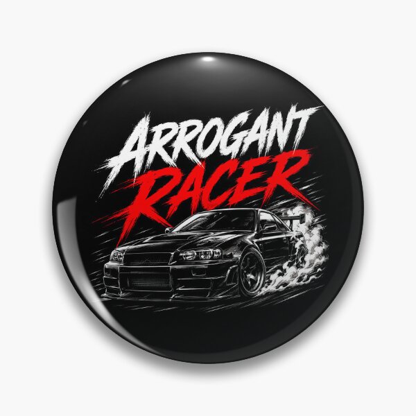 Item preview, Arrogant Racer JDM Drift Car | Street Racing Graphic | Retro Motorsport Enthusiast designed and sold by maseno.