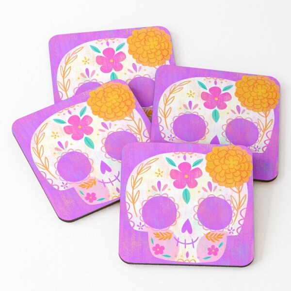 Item preview, Floral skull designed and sold by Storybook Farm & Studio.