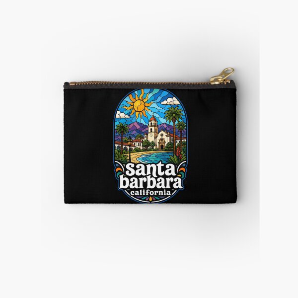 Item preview, Santa Barbara California Stained Glass Travel designed and sold by TomFrontierArt.
