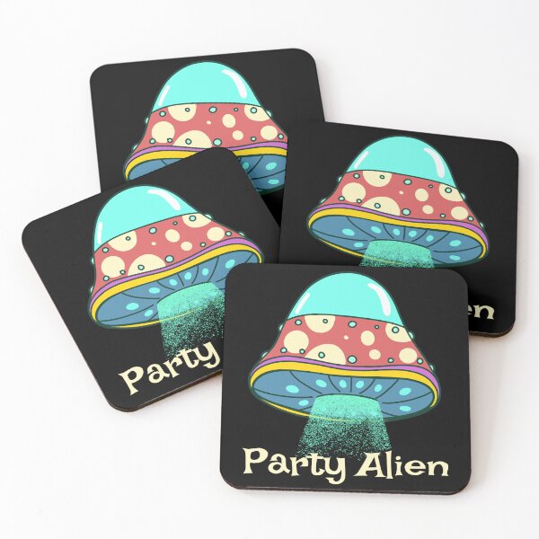 Item preview, Party Alien Comes in Peace designed and sold by Grateful-Fool.