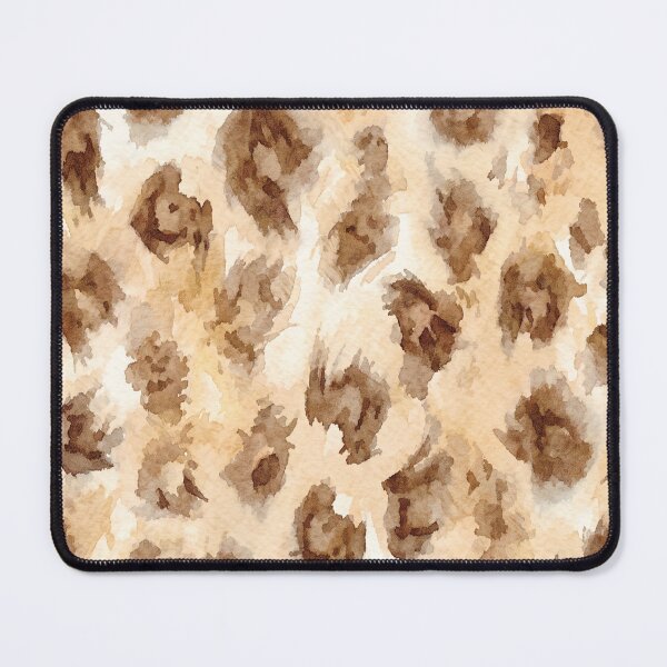 Item preview, Watercolor Leopard Print – Neutral Tan & Brown Animal Print Pattern designed and sold by FawnFeatherCo.