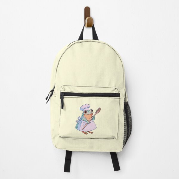 Item preview, Chef Frog Holding Wooden Spoon designed and sold by jianina-alondra.