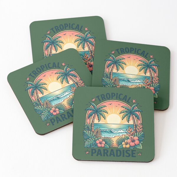 Item preview, Topical paradise designed and sold by Elkholy arts shop.