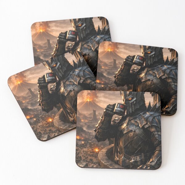 Item preview, Sauron I Love Mordor Coffee | Lord of the Rings Unofficial Fan Art designed and sold by My Artprintz.