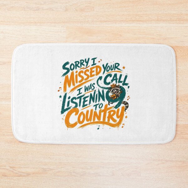 Item preview, Raccoon Listening to Country Rustic Concert Lovers designed and sold by chattsuede.