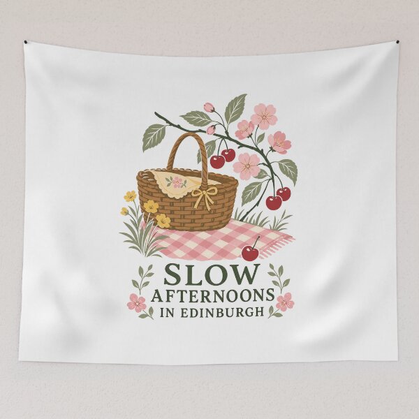 Item preview, Edinburgh Slow Afternoons: Cherry Picnic designed and sold by Fenay Designs.
