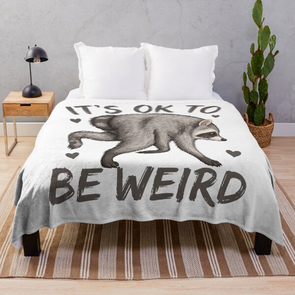 Item preview, Its ok to be Weird Jimothy Raccoon designed and sold by aponwao.