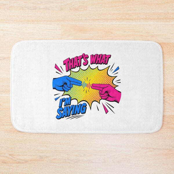 Item preview, That's What I'm Saying Comic Pop Art Burst designed and sold by chattsuede.