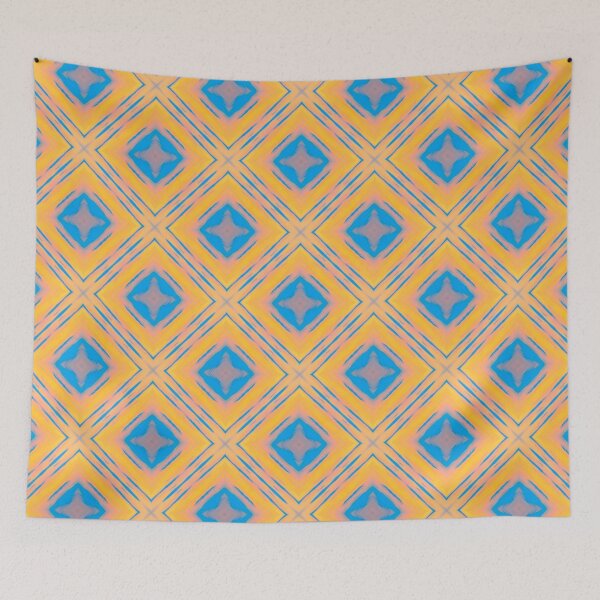 Item preview, Fluorescent Sunset Kaleidoscope 3 designed and sold by KaleidoscopeMeg.