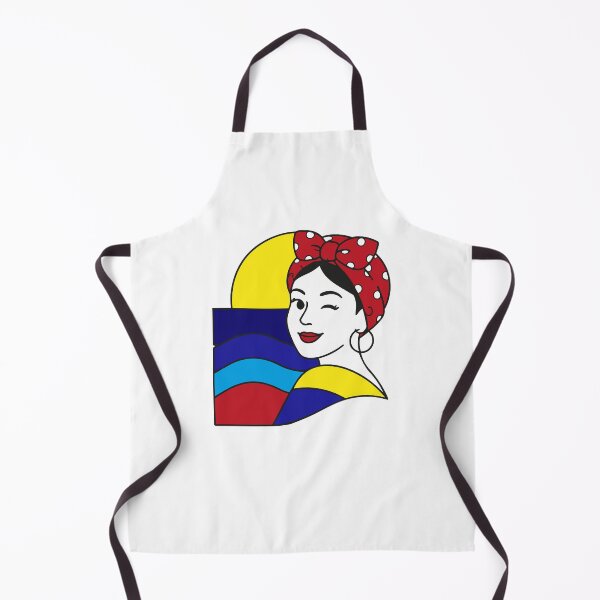 Item preview, Flour Bread Venezuelan Girl Pop Art Sticker | Iconic Venezuela Nostalgia Gift designed and sold by GinColorist.