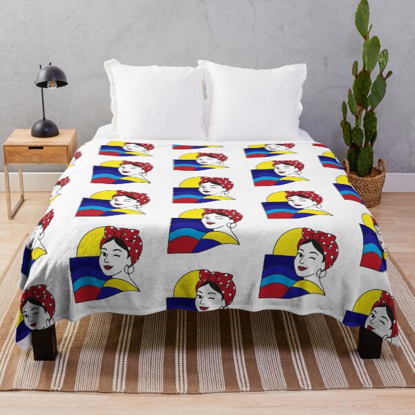 Item preview, Flour Bread Venezuelan Girl Pop Art Sticker | Iconic Venezuela Nostalgia Gift designed and sold by GinColorist.
