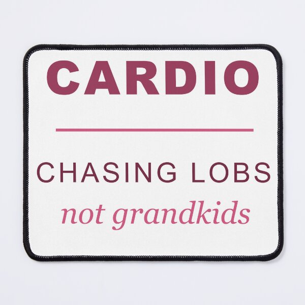 Item preview, Grandma Cardio Chasing Lobs Not Grandkids Tee designed and sold by Dink-Life.