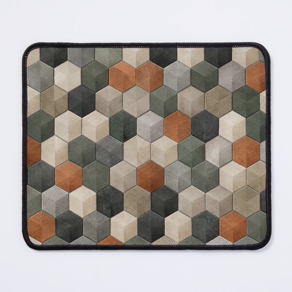 Item preview, Rustic Faceted Autumnal Earthy Mid Century Pattern designed and sold by scicilysimonee.