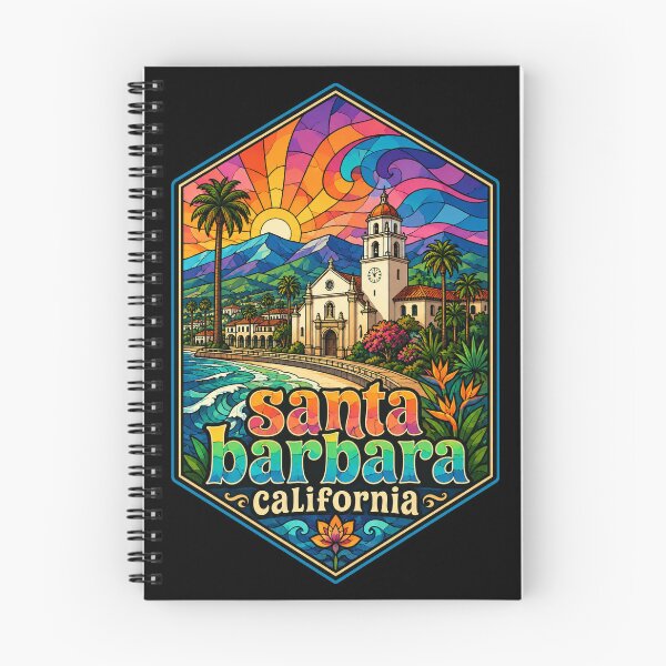 Item preview, Santa Barbara California Stained Glass designed and sold by TomFrontierArt.