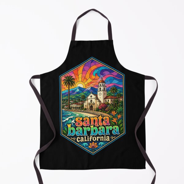 Item preview, Santa Barbara California Stained Glass designed and sold by TomFrontierArt.