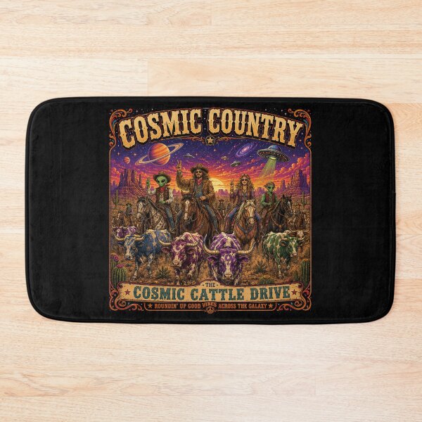 Item preview, Galactic Cattle Drive designed and sold by Cosmic-Chloe.