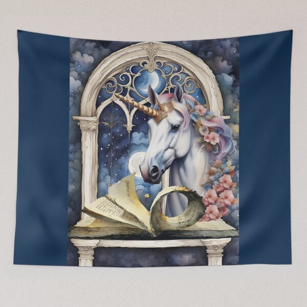 Item preview, UNICORN IN THE MAGICAL REALM designed and sold by Tammera.